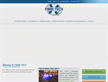 Tablet Screenshot of fibretechinc.com